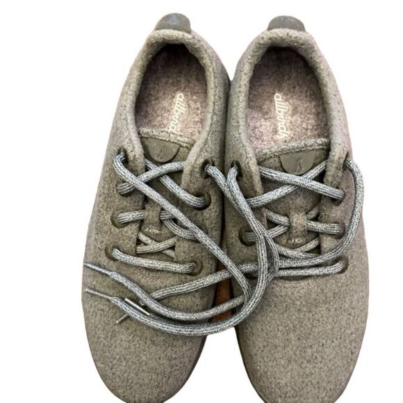 Allbirds Wool Runners Ladies Dark Sage Green Laced Size 9 - Picture 7 of 10